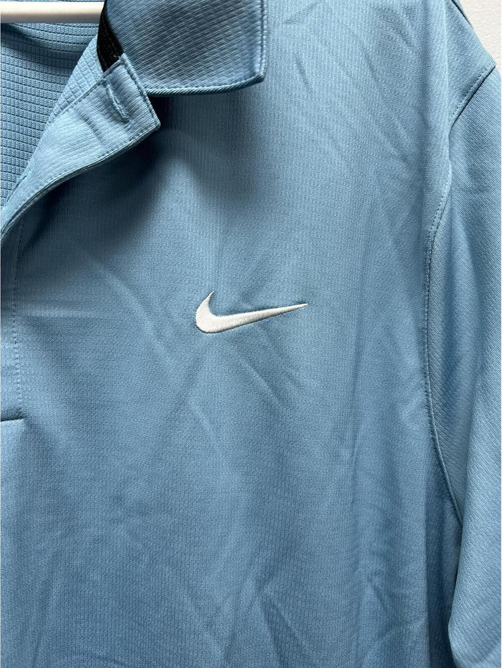 Nike Dri-FIT Light Blue Polo Shirt - Picture 3 of 6